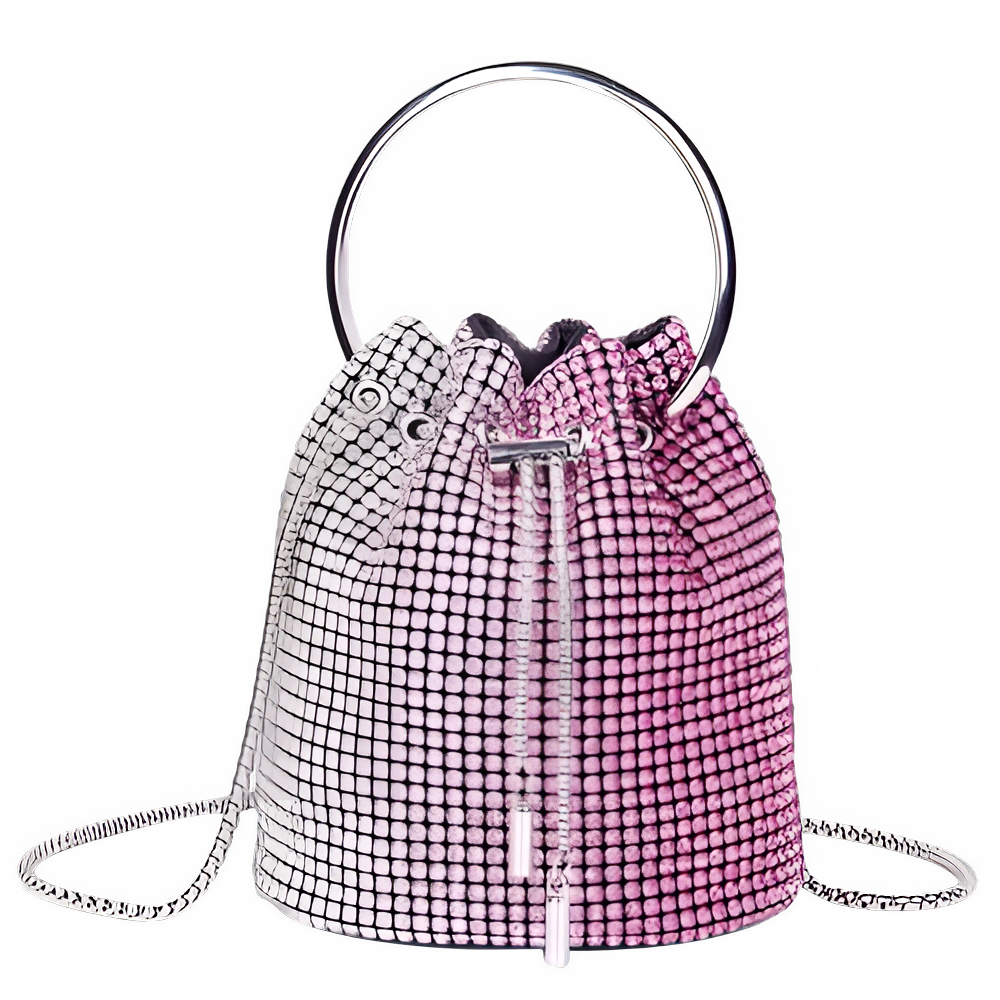 Women's bag 2024 a w bucket bags Women's inlaid diamond bag Fashion dinner women luxury single shoulder designer handbags