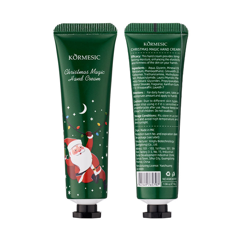 KORMESIC Christmas Magic Hand Cream For Foreign Trade 30g