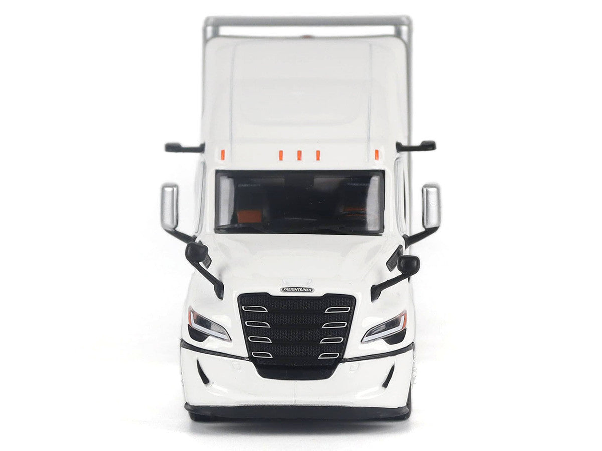 2025 Freightliner Cascadia Gen-5 Sleeper Cab Truck White with Great Dane Champion 53ft Dry Cargo Trailer "Transport Series" 1/50 Diecast Model by Diecast Masters