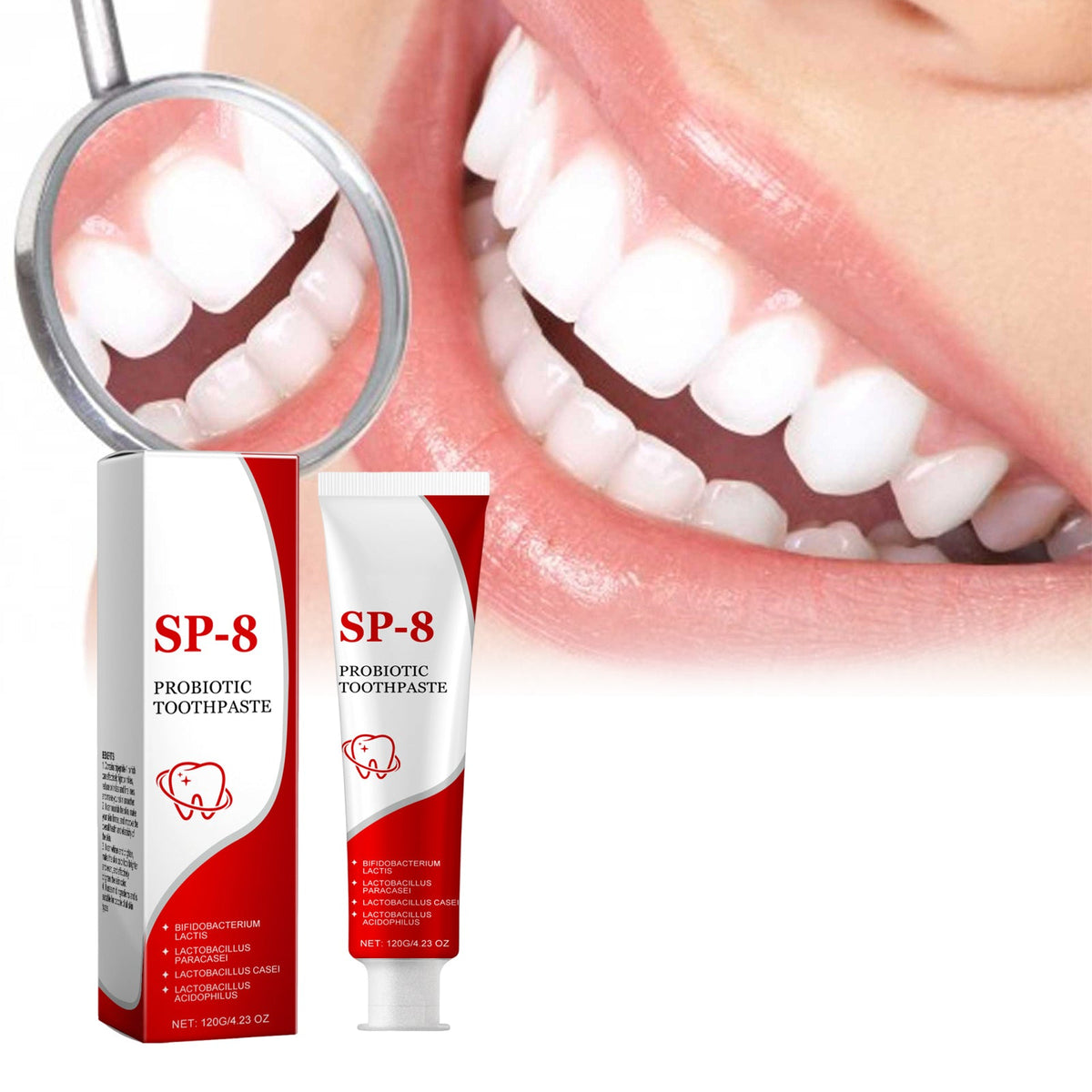 Probiotic Whitening And Stain-Removing Toothpaste 120g