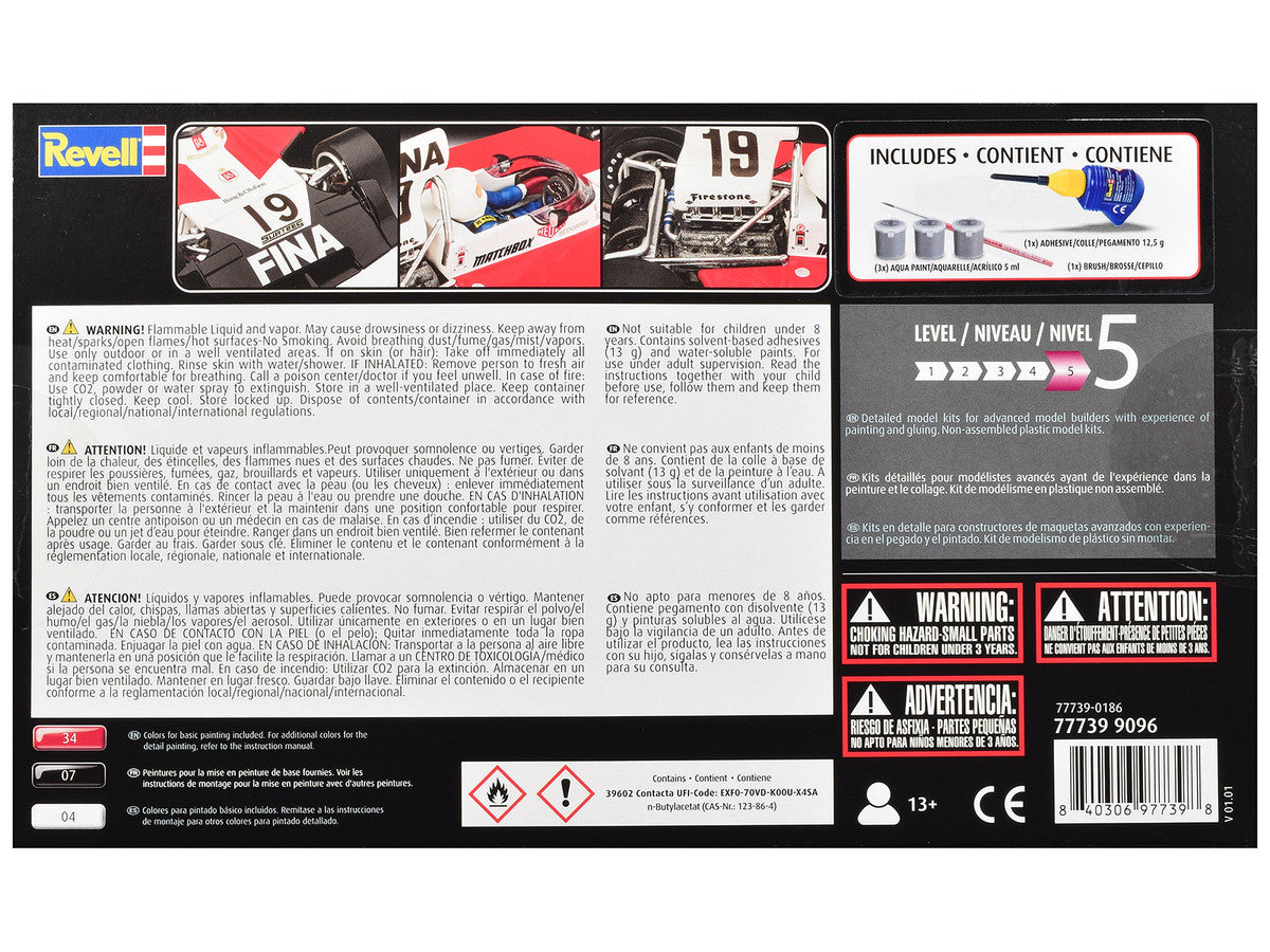 Level 5 Model Kit Surtees TS16/03 All-Included Kit 1/32 Scale Model by Revell