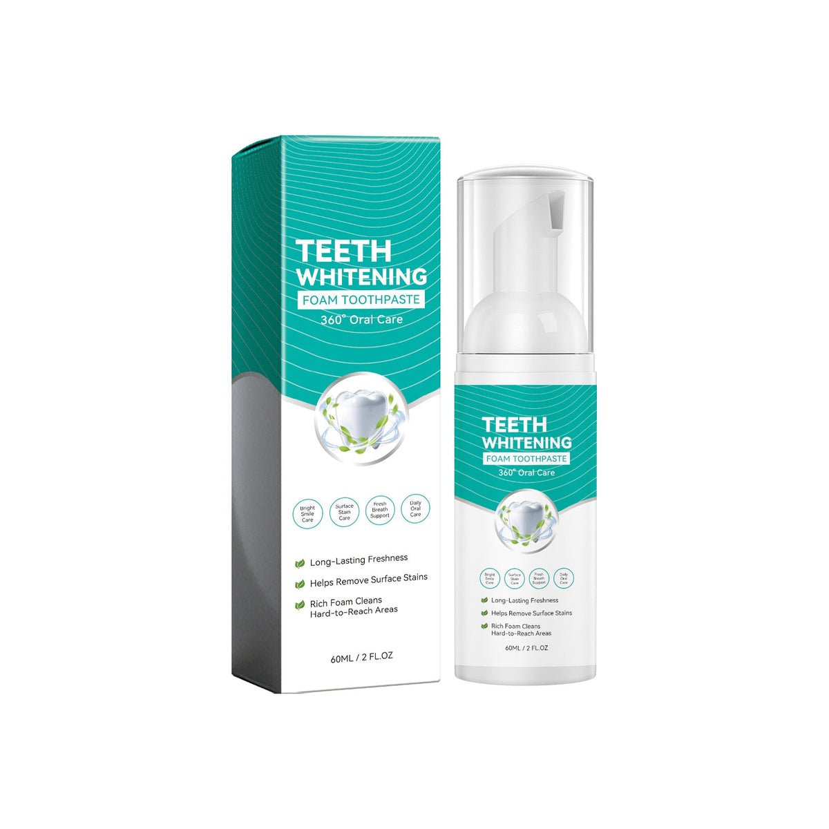 Whitening Foam Toothpaste 60ml 1box