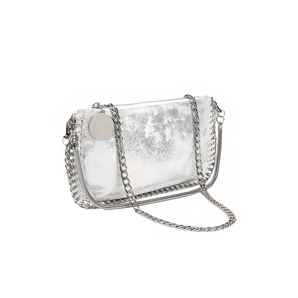 Women's handbags, vegan chain shoulder bag, chain bag, soft bag new chain shoulder bag