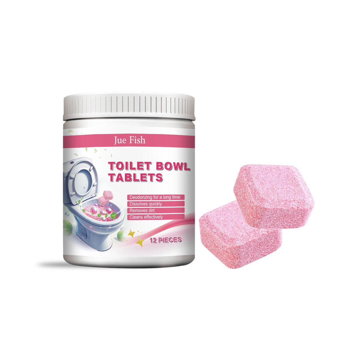 Toilet Cleaning Effervescent Tablets In Barrels
