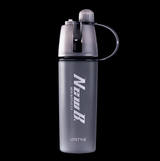 Portable Sports Spray Water Bottle (Plastic)