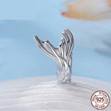 Mermaid Tail S925 Sterling Silver Beads