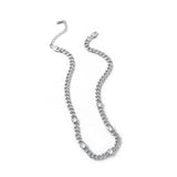 Electroplating Gold Hip-hop Titanium Steel Bracelet Necklace Color Protection
