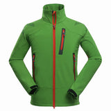 Men's Outdoor Softshell Jacket for Camping and Hiking