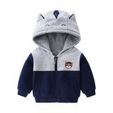 Simple Padded Hooded Jacket for Kids