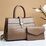 Solid Color Fashion Crossbody Bag for Mother and Child