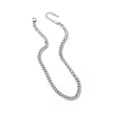 Electroplating Gold Hip-hop Titanium Steel Bracelet Necklace Color Protection
