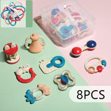 Baby Grip Teether and Rattle Toy for Infants