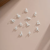 S925 Silver 12 Zodiac Sign Pendant