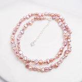 S925 Silver Pearl Choker Necklace