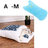 Winter Warm Cat Closed Removable And Washable Quilt