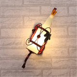 Creative Wall Lamp Bedroom Bedside Lamp Wine Bottle