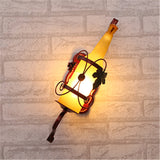 Creative Wall Lamp Bedroom Bedside Lamp Wine Bottle