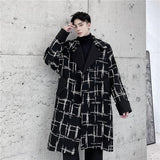 2023 Men's Casual Business Wool Blend Overcoat Jacket