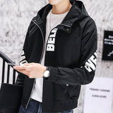 Men's Hooded Casual Work Jacket