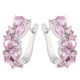 Diamond Crystal Zircon Ear Clip Affordable Luxury Earrings Women