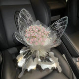 Dreamy Butterfly Rose Hand Bouquetperfect Rose Arrangement For Valentines Day Ideal As A Gift For Your Girlfriend Or Bestie