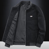 Men's Retro Corduroy Baseball Jacket for Spring & Autumn