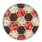 Silica Gel Sucker Honeycomb Eating Bowl