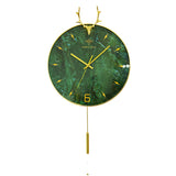 Nordic Creative Antler Solid Wood Wall Clock