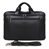 Leather  Business Men's Large Handbag