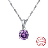 S925 Sterling Silver Diamond Clavicle Necklace