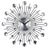 Mute Wall Clock Creative Living Room Decoration Big Clock Simple Round Wall Clock Art Electronic Clock Wall Watch