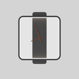 Nordic Wall Lamp Bedroom Bedside Lamp Clock Modeling Lamp