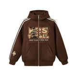 Cotton College Style Hooded Cotton-padded Coat
