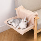 Plush L-shaped Cat Hammock Hanging Cat Nest Pet Products