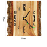 Nordic Simple and Creative Tree Pattern Wall Clock