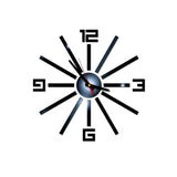 Creative DIY Acrylic Wall Clock Mute Wall Sticker
