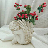 European Retro Angel Girl Cupid Sculpture