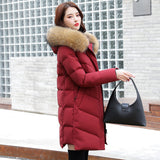 2020 Women's Korean Hooded White Duck Down Jacket