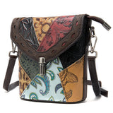 Ladies Messenger Handbags Hit Color Shoulder Bag