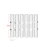 Test Tube Clear Glass Vase For Plant Bottle Flower Pot Hydroponic Container Decor Wedding Party Floral Hinged Flower Vases Home Decor