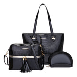 Crocodile Pattern Women's Mother and Child Bag Set