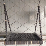 Bohemian-style Cotton Rope Hand-woven Pet Hammock Basket Pet Bed