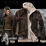 Leon Style Faux Leather Jacket for Men
