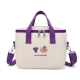 Waterproof Mother-Child Bag with Embroidered Bear Design