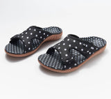 Ladies Flat Arch Velcro Outer Casual Beach Shoes