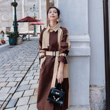 Korean High-End British Style Long Casual Jacket