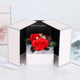 Creative Rose Jewelry Gift Box For Christmas And Valentine's Day
