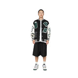 Casual Loose Trend Jacket for Heavy Industry Embroidery