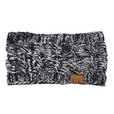 European And American Knitted Hairband Wool Variegated