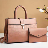 Solid Color Fashion Crossbody Bag for Mother and Child